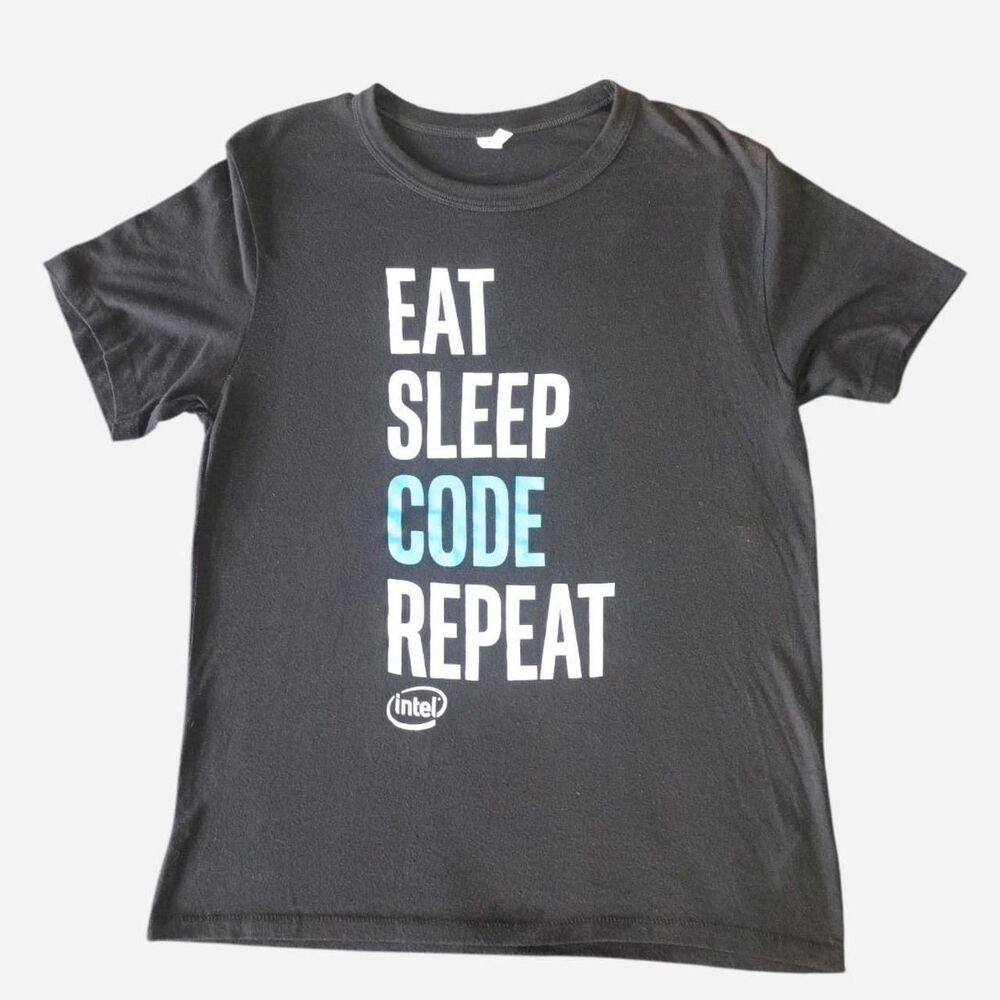 Alternative-apparel Men's Black and Grey T-shirt